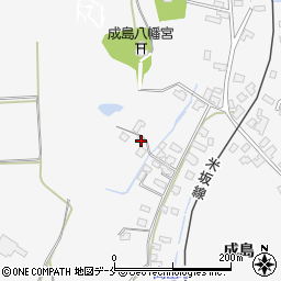 山形県米沢市広幡町成島1029周辺の地図