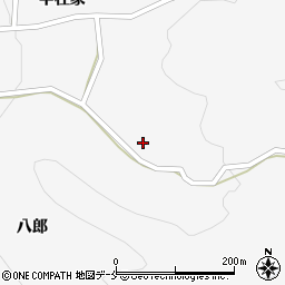 宮城県白石市越河平入23周辺の地図