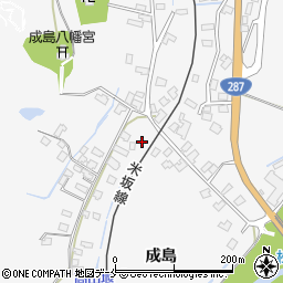 山形県米沢市広幡町成島1018周辺の地図