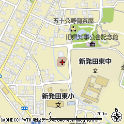 新発田市ふるさと会館周辺の地図