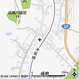 山形県米沢市広幡町成島1019周辺の地図