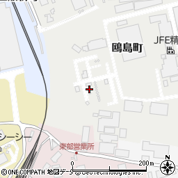 新潟県新潟市東区鴎島町周辺の地図