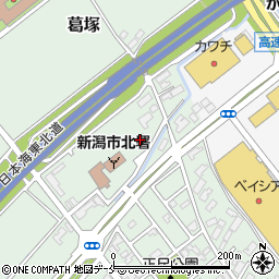新潟県新潟市北区葛塚549周辺の地図
