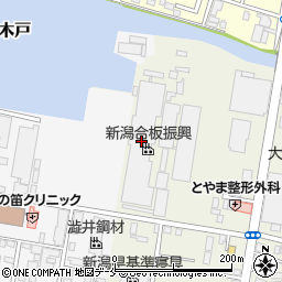 新潟合板振興株式会社周辺の地図