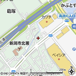新潟県新潟市北区葛塚3067周辺の地図