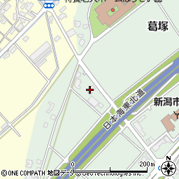 新潟県新潟市北区葛塚656周辺の地図