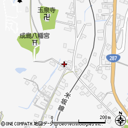 山形県米沢市広幡町成島1062周辺の地図