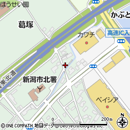 新潟県新潟市北区葛塚3064周辺の地図