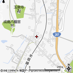 山形県米沢市広幡町成島1121周辺の地図