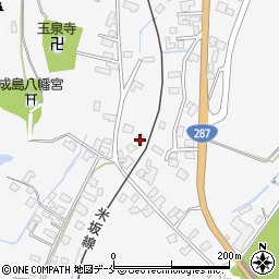 山形県米沢市広幡町成島1112周辺の地図