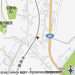 山形県米沢市広幡町成島1248周辺の地図