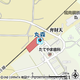 阿武隈急行株式会社　丸森駅周辺の地図