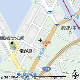 宇部三菱セメント新潟セメントセンター周辺の地図