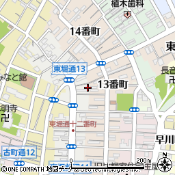 新潟県新潟市中央区東堀通１３番町3025-7周辺の地図