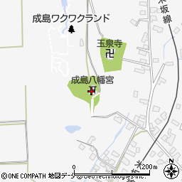 山形県米沢市広幡町成島1057周辺の地図