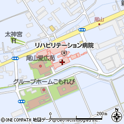 尾山ナーシングセンター周辺の地図