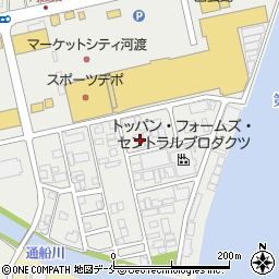 朝日エティック新潟周辺の地図