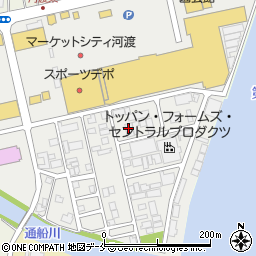 朝日エティック株式会社　新潟営業所周辺の地図