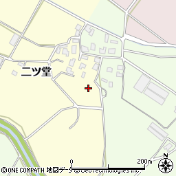 新潟県新発田市二ツ堂周辺の地図