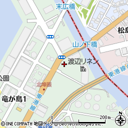 株式会社渡辺リネン　新潟工場周辺の地図