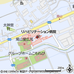 新潟リハビリテーション病院周辺の地図