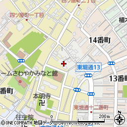 新潟県新潟市中央区東堀通１３番町2961-4周辺の地図