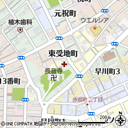 新潟県新潟市中央区東受地町4557周辺の地図