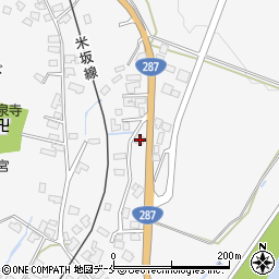山形県米沢市広幡町成島1485周辺の地図