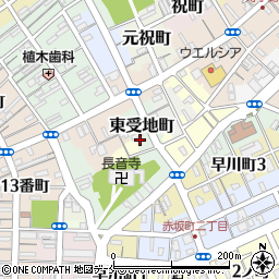 新潟県新潟市中央区東受地町4555周辺の地図