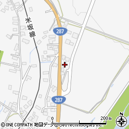 山形県米沢市広幡町成島1484周辺の地図