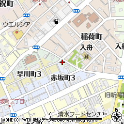 新潟県新潟市中央区田町2丁目5365周辺の地図