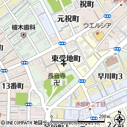 新潟県新潟市中央区東受地町4554周辺の地図