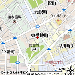 新潟県新潟市中央区東受地町4553周辺の地図