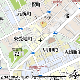 新潟県新潟市中央区菅根町周辺の地図