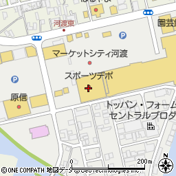 新潟県新潟市東区河渡庚周辺の地図