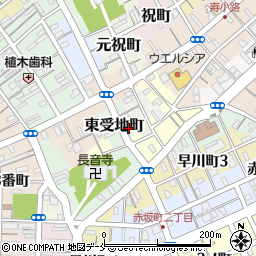 新潟県新潟市中央区東受地町4561周辺の地図