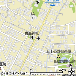 田中理容所周辺の地図