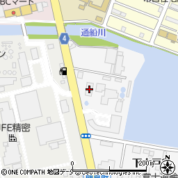 新潟市東処理センター周辺の地図