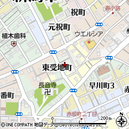新潟県新潟市中央区東受地町4563周辺の地図