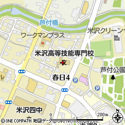 一般社団法人米沢建築組合連合会周辺の地図