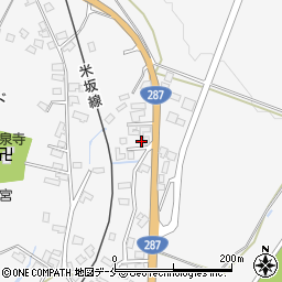 山形県米沢市広幡町成島3周辺の地図