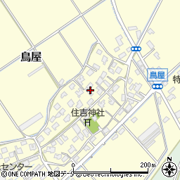 新潟県新潟市北区鳥屋周辺の地図