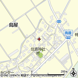 新潟県新潟市北区鳥屋周辺の地図
