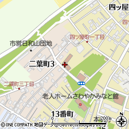 社会福祉法人新潟市中央福祉会　本部事務センター周辺の地図