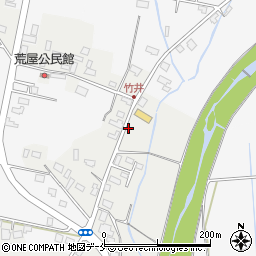 山形県米沢市竹井2589-117周辺の地図