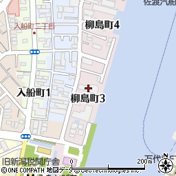 柳都倶楽部周辺の地図