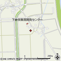 新潟県新発田市下新保528周辺の地図