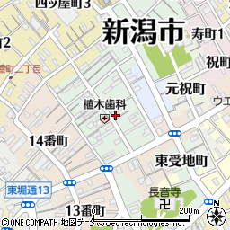 名倉整骨院周辺の地図