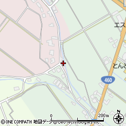 新潟県新発田市竹ヶ花1周辺の地図