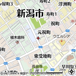 新潟県新潟市中央区西受地町4935周辺の地図
